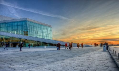 Zdjecie NORWEGIA / Oslo / The Oslo Opera House | Operahuset / The Oslo Opera House | Operahuset